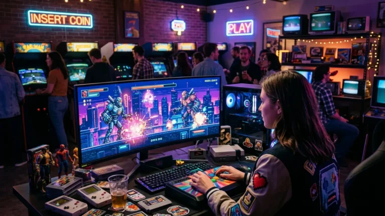 Nostalgia in Modern Graphics: Why Retro Arcade Themes and Pixel Art Keep Coming Back